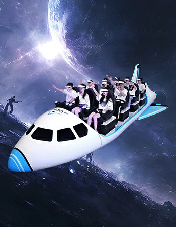 VR Theme Park Ride – 12-Seat Spaceship Motion Simulator – MNX-CVR-SPACE-12S – photo 12 of 12