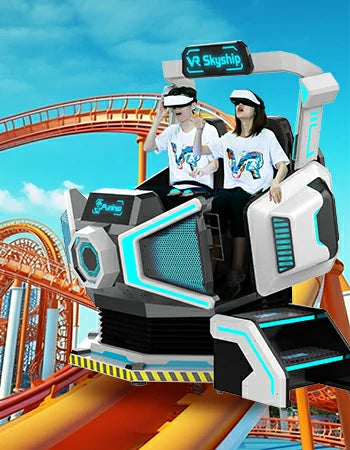 VR Flight Simulator – Two-Seat 360° Spinning Skyship – MNX-CVR-SKYSHIP-2S – photo 9 of 12