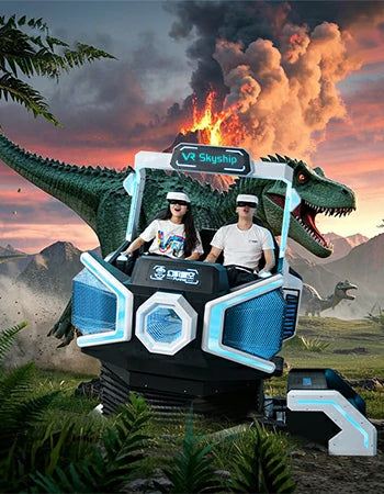 VR Flight Simulator – Two-Seat 360° Spinning Skyship – MNX-CVR-SKYSHIP-2S – photo 12 of 12