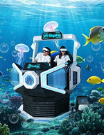 VR Flight Simulator – Two-Seat 360° Spinning Skyship – MNX-CVR-SKYSHIP-2S – photo 7 of 12