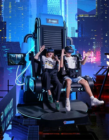 Drop Tower Ride – Two-Seat VR Free-Fall Simulator – MNX-CVR-DROP-2S – photo 9 of 12
