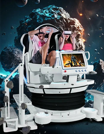 VR Family Ride – Two-Seat Panda Capsule Motion Simulator – MNX-CVR-FAMILY-2S – photo 11 of 12