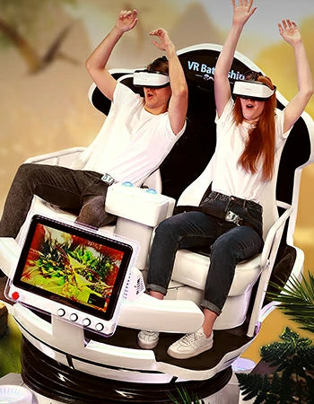 VR Family Ride – Two-Seat Panda Capsule Motion Simulator – MNX-CVR-FAMILY-2S – photo 7 of 12
