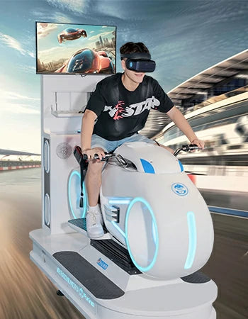 VR Motorcycle Simulator – Classic Racing Bike with Nitro Boost – MNX-CVR-MOTO-CLASSIC – photo 10 of 12