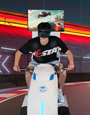 VR Motorcycle Simulator – Classic Racing Bike with Nitro Boost – MNX-CVR-MOTO-CLASSIC – photo 12 of 12