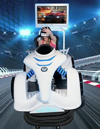 VR Go Kart – Force-Feedback Racing Simulator – MNX-CVR-KART-1P – photo 7 of 12
