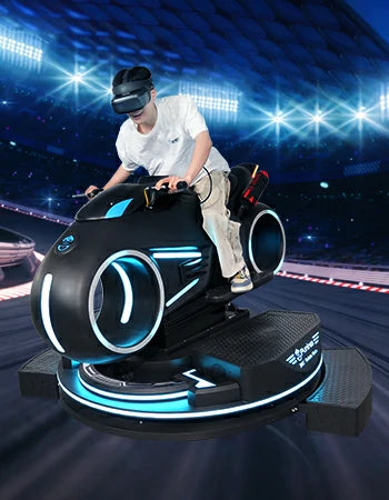 Motorcycle Simulator – 360° Spinning VR Drift Bike – MNX-CVR-MOTO360-1S – photo 11 of 11