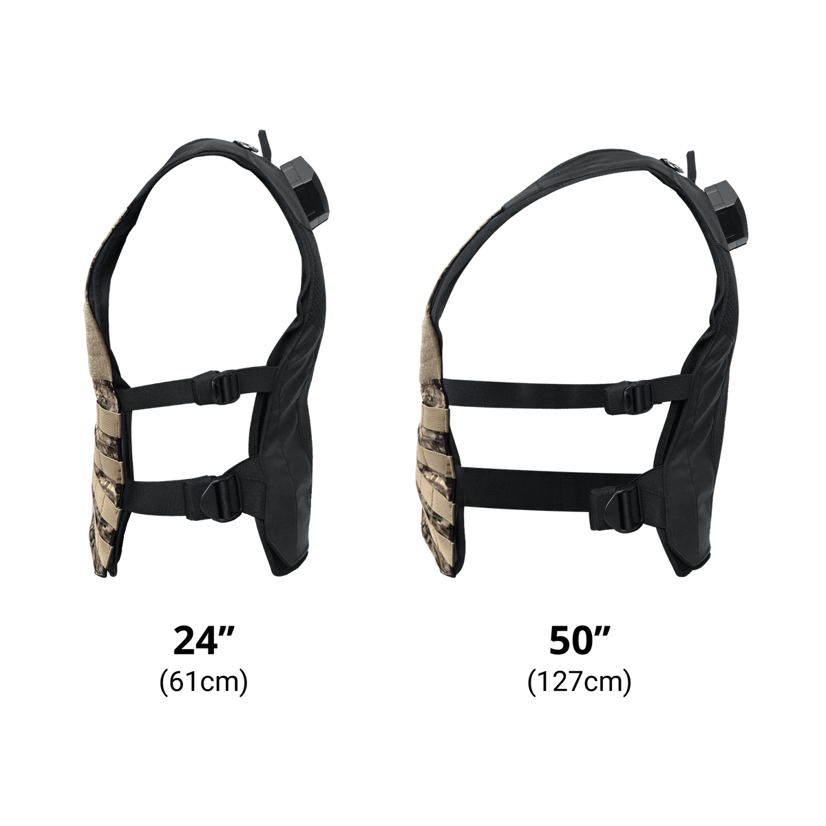 Camo Haptic Vest – Lightweight MOLLE Camouflage Edition, 16 Motors – camo haptic vest – photo 4 of 5