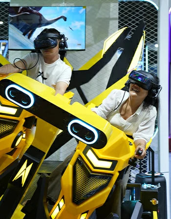 VR Motion Simulator – Two-Seat Mecha Ride in 5.6 m² – MNX-CVR-DUAL-2S – photo 12 of 12