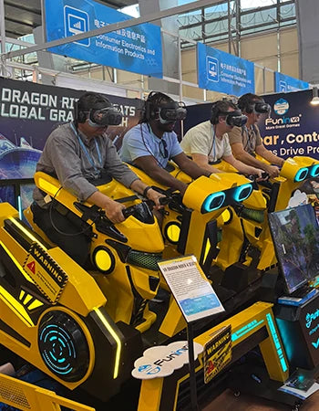 VR Dragon Ride – Four-Seat Motion Ride with Scent and Heat Effects – MNX-CVR-DRAGON-4S – photo 8 of 11