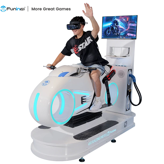 VR Motorcycle Simulator – Classic Racing Bike with Nitro Boost – MNX-CVR-MOTO-CLASSIC – photo 1 of 12