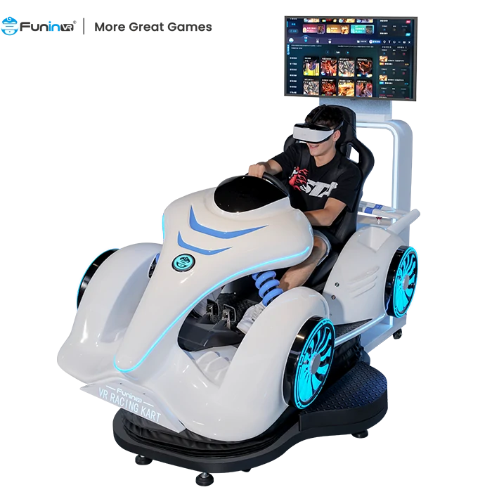 VR Go Kart – Force-Feedback Racing Simulator – MNX-CVR-KART-1P – photo 1 of 12