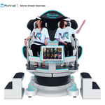VR Family Ride – Two-Seat Panda Capsule Motion Simulator – MNX-CVR-FAMILY-2S – photo 1 of 12