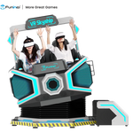 VR Flight Simulator – Two-Seat 360° Spinning Skyship – MNX-CVR-SKYSHIP-2S – photo 1 of 12