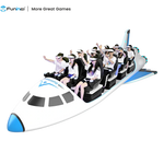 VR Theme Park Ride – 12-Seat Spaceship Motion Simulator – MNX-CVR-SPACE-12S – photo 1 of 12