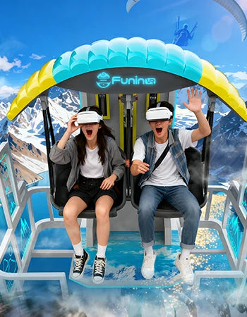 Skydiving Simulator – VR Paragliding and Free-Fall Rig – MNX-CVR-SKYDIVE-2P – photo 8 of 11