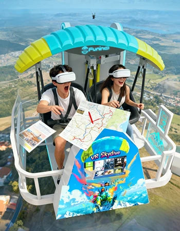 Skydiving Simulator – VR Paragliding and Free-Fall Rig – MNX-CVR-SKYDIVE-2P – photo 10 of 11
