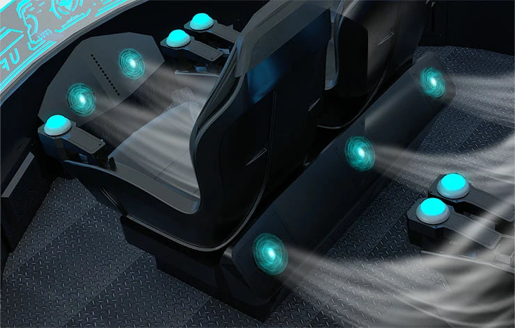 360 VR Chair – Five-Seat Spinning UFO Ride – MNX-CVR-UFO-5S – photo 3 of 11