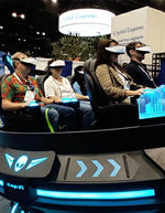 360 VR Chair – Five-Seat Spinning UFO Ride – MNX-CVR-UFO-5S – photo 10 of 11