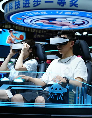 360 VR Chair – Five-Seat Spinning UFO Ride – MNX-CVR-UFO-5S – photo 9 of 11