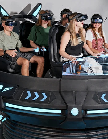 360 VR Chair – Five-Seat Spinning UFO Ride – MNX-CVR-UFO-5S – photo 6 of 11