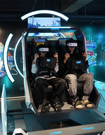 360 Flight Simulator – Two-Seat Rotating VR Flight Cabin – MNX-CVR-FLIGHT360-2S – photo 6 of 11