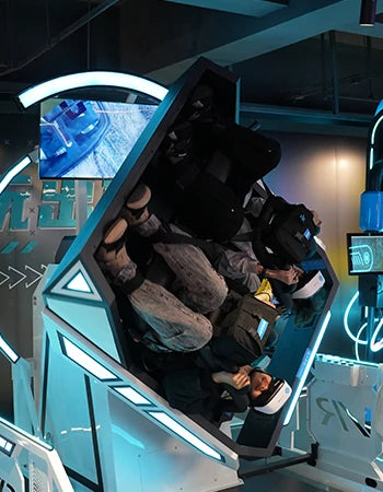 360 Flight Simulator – Two-Seat Rotating VR Flight Cabin – MNX-CVR-FLIGHT360-2S – photo 7 of 11