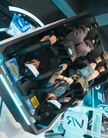 360 Flight Simulator – Two-Seat Rotating VR Flight Cabin – MNX-CVR-FLIGHT360-2S – photo 8 of 11