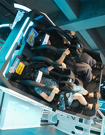 360 Flight Simulator – Two-Seat Rotating VR Flight Cabin – MNX-CVR-FLIGHT360-2S – photo 10 of 11