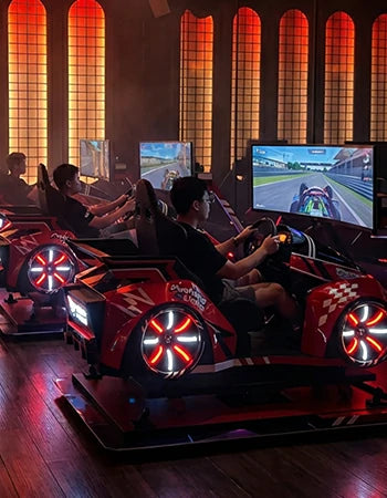 Racing Arcade Machine – Drift Motion Seat with 49" Curved Screen – MNX-CVR-RACE49-1S – photo 6 of 11