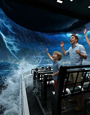 Immersive Theater – 30-Seat 270° Giant-Screen Storm Adventure – MNX-CVR-IMTH270-30S – photo 12 of 14