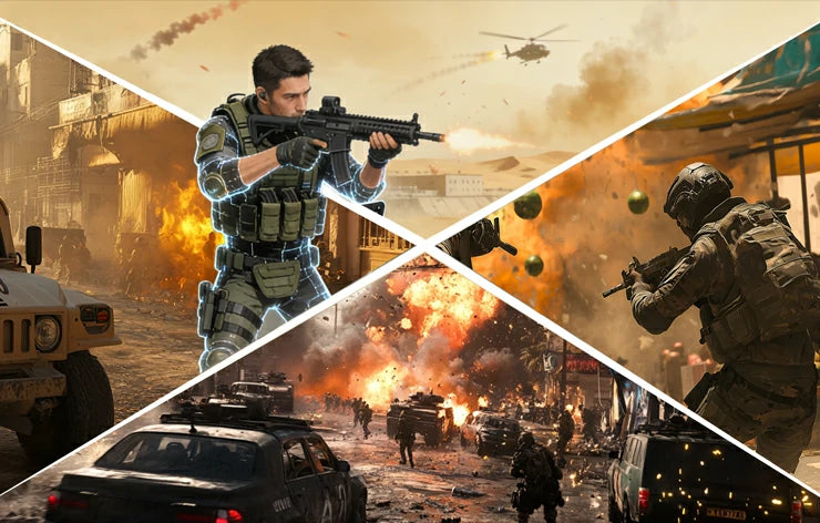 VR Game Machine – Two-Player Tactical Shooting Station – MNX-CVR-TACT-2P – photo 5 of 6