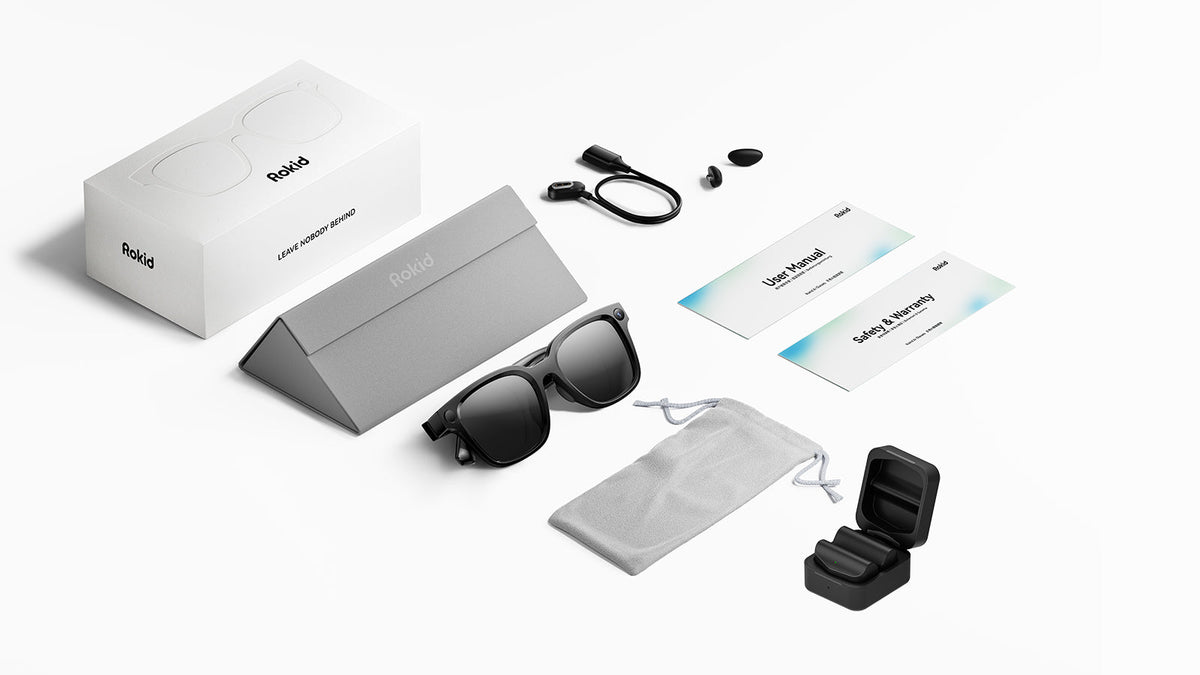 Camera Smart Glasses Pack – AI Glasses plus Magnetic Power Capsule – smart glasses with camera bundle – photo 17 of 17