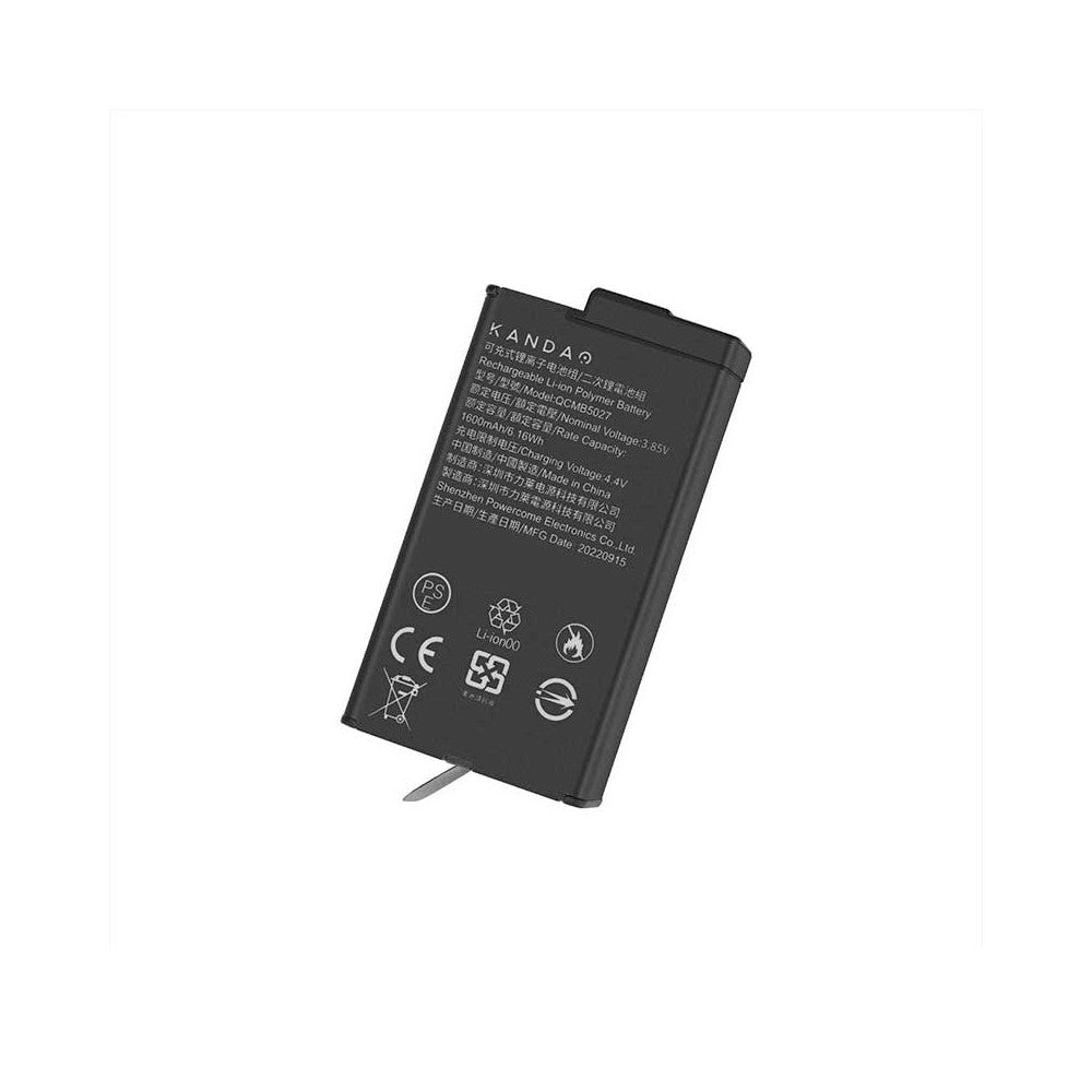 1600 mAh 360 Camera Battery – 50–60 Minutes per Spare – 1600mah camera battery – photo 2 of 2