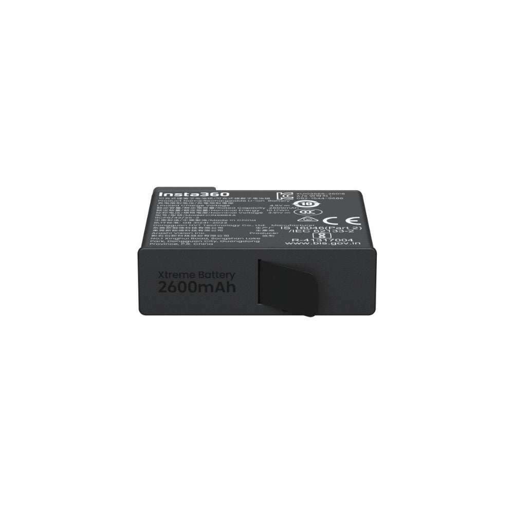 Fast Charging Camera Battery – 2600 mAh, 140 Min of 8K, 0–80% in 24 Min – fast charging camera battery – photo 2 of 4