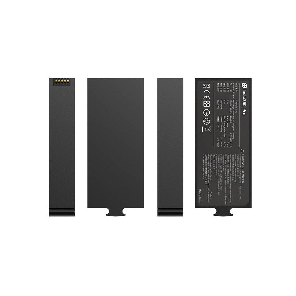 Spare Camera Battery – 5100 mAh for Professional 360° VR Cameras, ~65 min – spare camera battery – photo 2 of 3