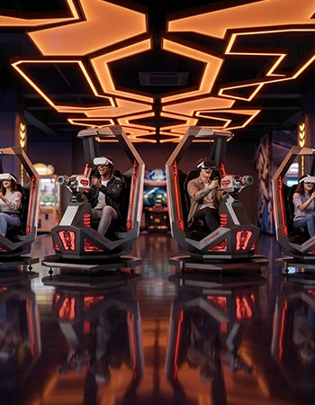 VR Shooting Simulator – 360° Rotating Gatling Gun Station – MNX-CVR-GATLING-1P – photo 14 of 19