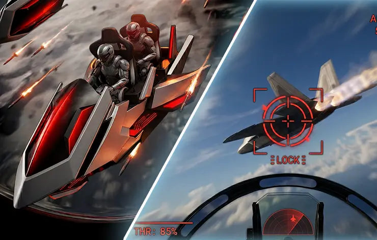 VR Spaceship Simulator – Four-Seat Sci-Fi Motion Mecha – MNX-CVR-SPACESHIP-4S – photo 5 of 17