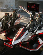VR Spaceship Simulator – Four-Seat Sci-Fi Motion Mecha – MNX-CVR-SPACESHIP-4S – photo 17 of 17