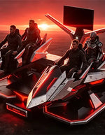VR Spaceship Simulator – Four-Seat Sci-Fi Motion Mecha – MNX-CVR-SPACESHIP-4S – photo 16 of 17
