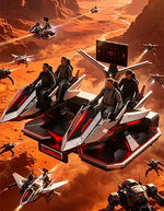 VR Spaceship Simulator – Four-Seat Sci-Fi Motion Mecha – MNX-CVR-SPACESHIP-4S – photo 8 of 17