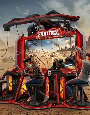 Shooting Arcade Machine – Four-Player VR Tactical Squad Station – MNX-CVR-TACT-4P – photo 14 of 15