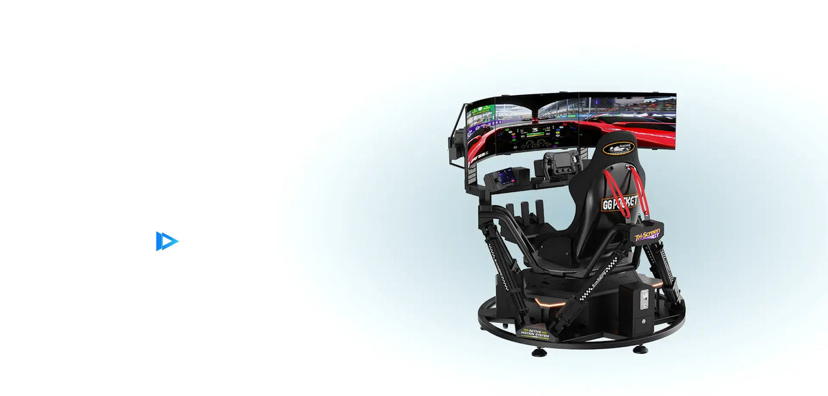 Racing Simulator Arcade – Long-Stroke 6DOF Cockpit for AAA Racing Games – MNX-CVR-TRIGT-6DOF – photo 1 of 14
