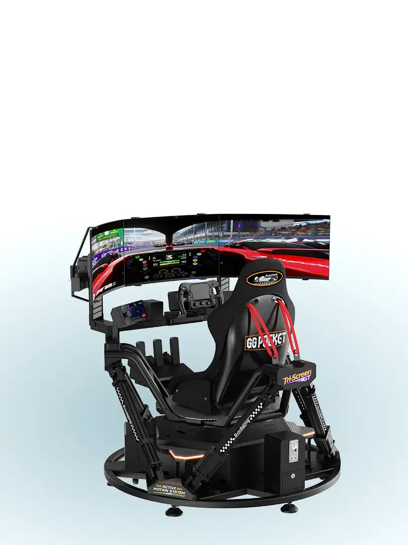 Racing Simulator Arcade – Long-Stroke 6DOF Cockpit for AAA Racing Games – MNX-CVR-TRIGT-6DOF – photo 2 of 14