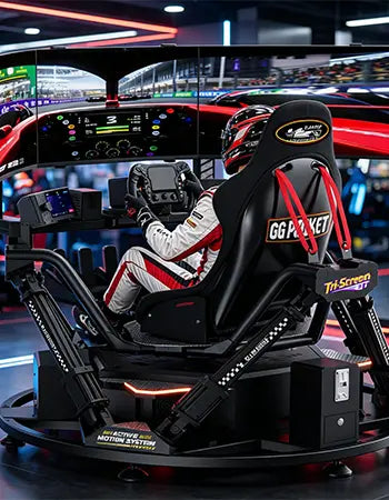 Racing Simulator Arcade – Long-Stroke 6DOF Cockpit for AAA Racing Games – MNX-CVR-TRIGT-6DOF – photo 14 of 14