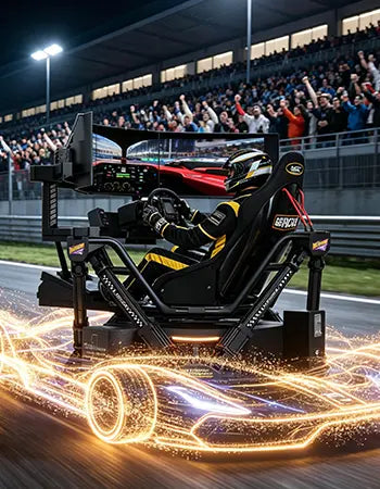 Racing Simulator Arcade – Long-Stroke 6DOF Cockpit for AAA Racing Games – MNX-CVR-TRIGT-6DOF – photo 12 of 14