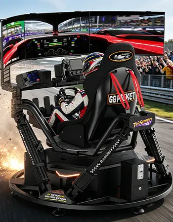 Racing Simulator Arcade – Long-Stroke 6DOF Cockpit for AAA Racing Games – MNX-CVR-TRIGT-6DOF – photo 10 of 14