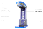 Boxing Arcade Machine – Neon Punch Strength Tester for Malls – MNX-CVR-BIGPUNCH-1P – photo 3 of 14