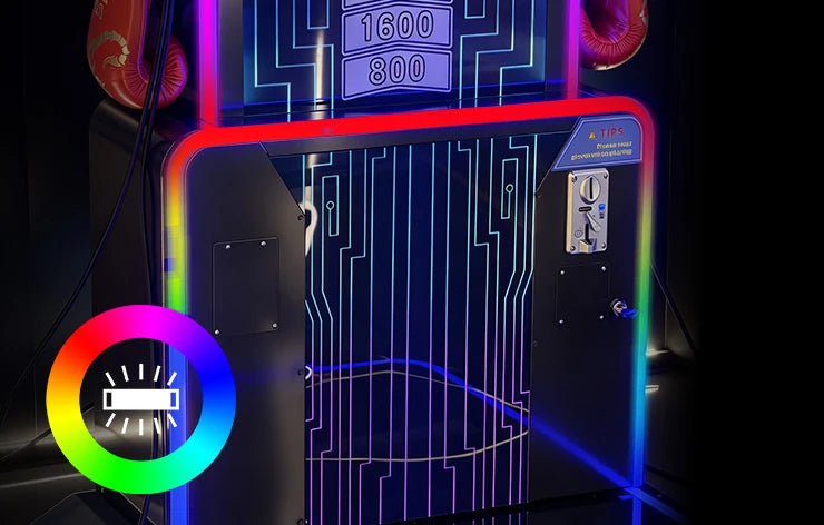 Boxing Arcade Machine – Neon Punch Strength Tester for Malls – MNX-CVR-BIGPUNCH-1P – photo 5 of 14