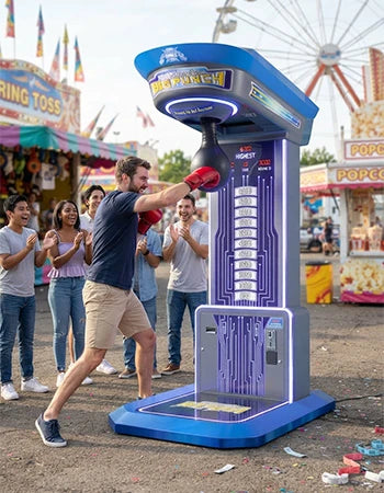Boxing Arcade Machine – Neon Punch Strength Tester for Malls – MNX-CVR-BIGPUNCH-1P – photo 13 of 14